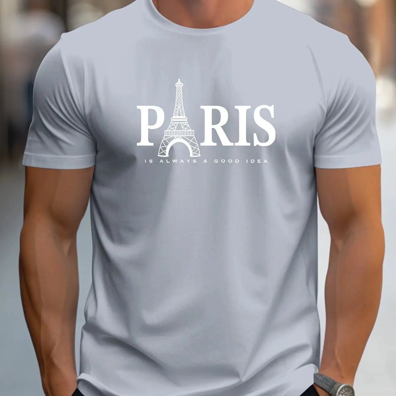 Relaxed, Breathable Casual &nbsp;Short-Sleeve Men T-Shirt Lizbert