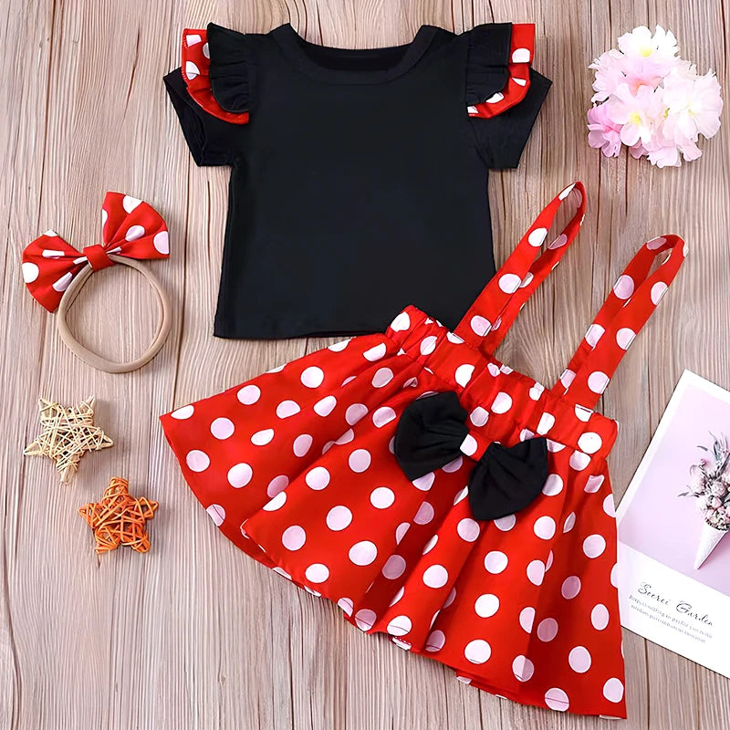 Bow Skirt Set