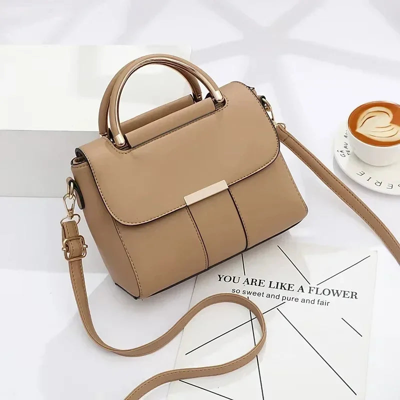 PU Leather Handbag Purse Women's Bag Trend Designer Shoulder Crossbody Sac Lady Messenger Small Tote Hand Pouch Lizbert