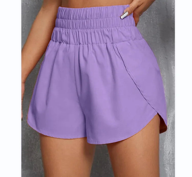 Women Shorts Gym Sports Casual Jogging Running Fitness Trouser Lady Elastic Waist Summer Streetwear Home Fashion Short Pants New - Lizbert