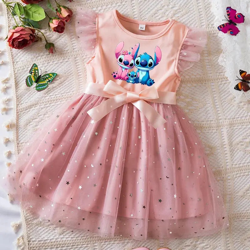 Adorable Knee-Length Princess Dress Lizbert