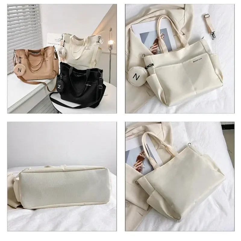 women's shoulder bag Crossbody Bag Japanese Canvas Tote Messenger Bag for Student 2024 Ladies Hand Bags Female Handbag Bolsa Feminina Lizbert