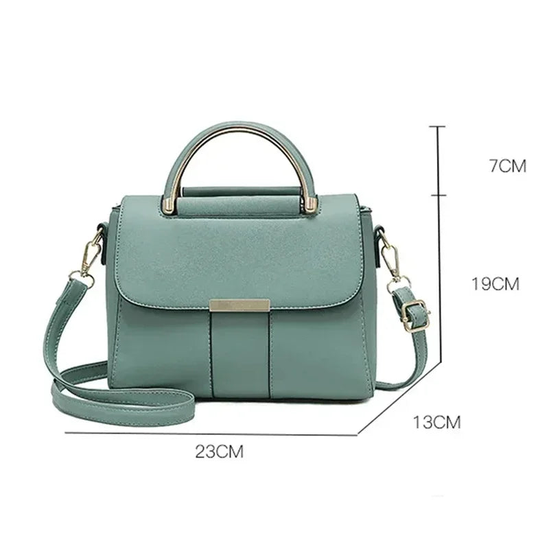 PU Leather Handbag Purse Women's Bag Trend Designer Shoulder Crossbody Sac Lady Messenger Small Tote Hand Pouch Lizbert