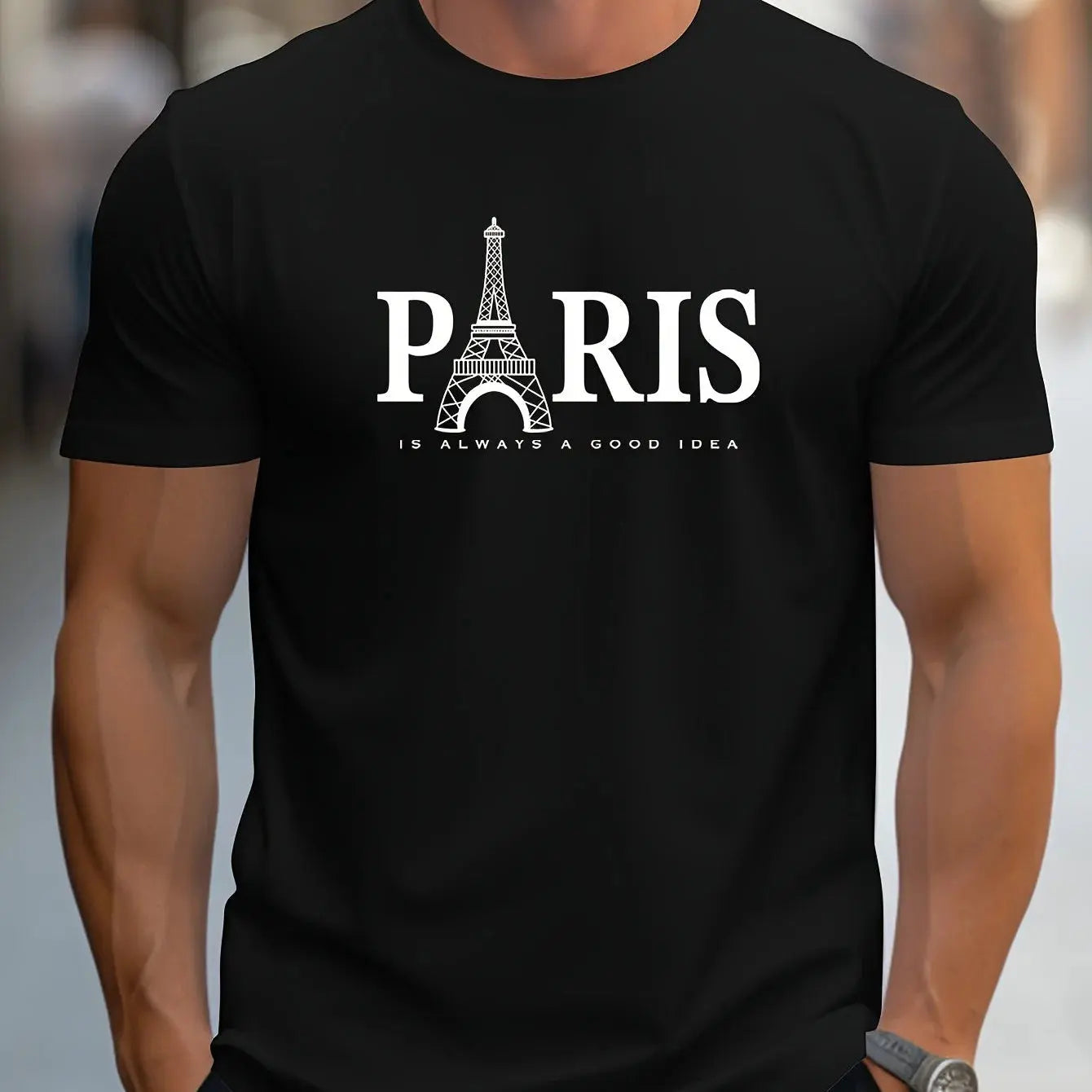 Relaxed, Breathable Casual &nbsp;Short-Sleeve Men T-Shirt Lizbert