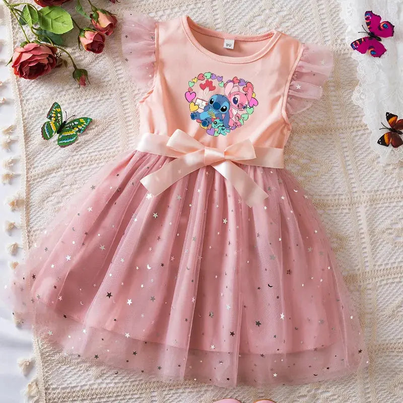 Adorable Knee-Length Princess Dress Lizbert